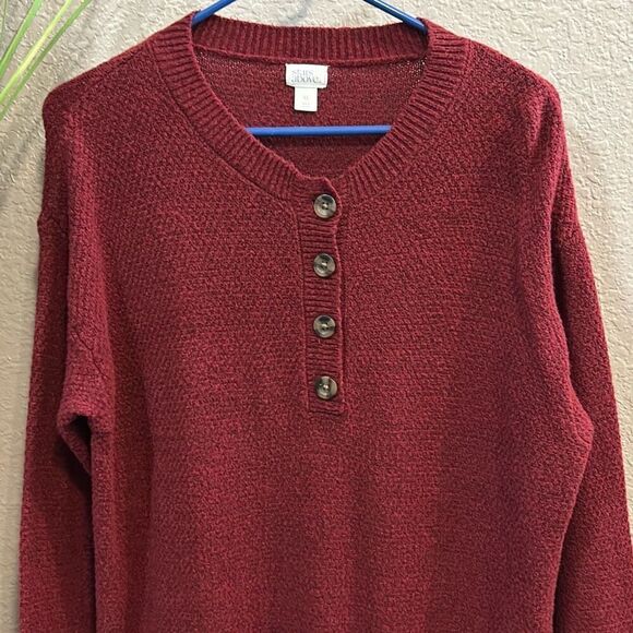 RB15 Stars Above, men’s long sleeve woven pullover sweater size medium - Picture 2 of 9